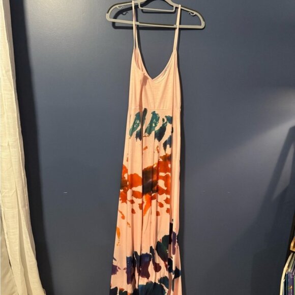 Colorful Tie-Dye Maxi Dress - Picture 2 of 2